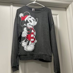 Disney Mickey Mouse Christmas Crewneck, XL